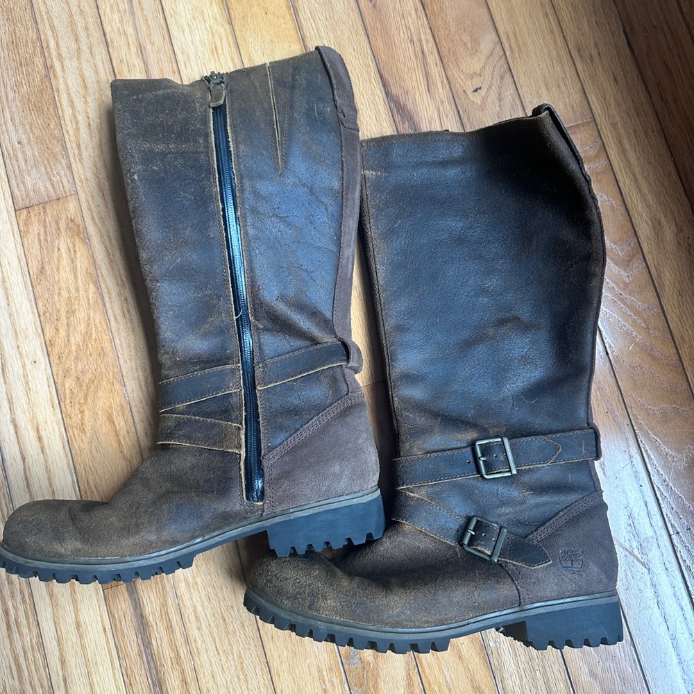 Timberland Brown waterproof boots size 10